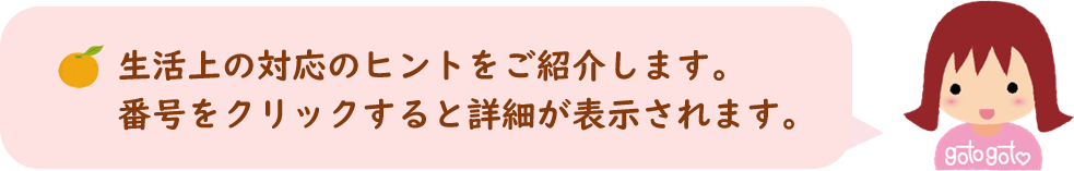 番号をクリックすると開きます。